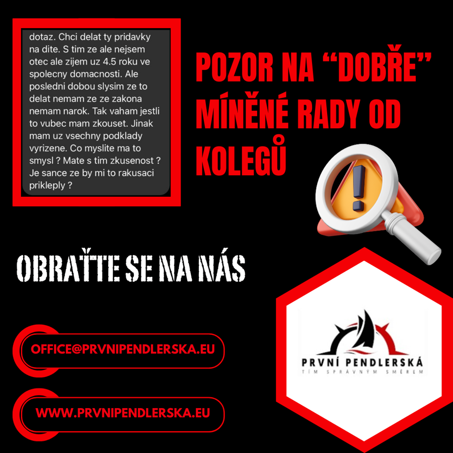 Pozor na rady od kolegů